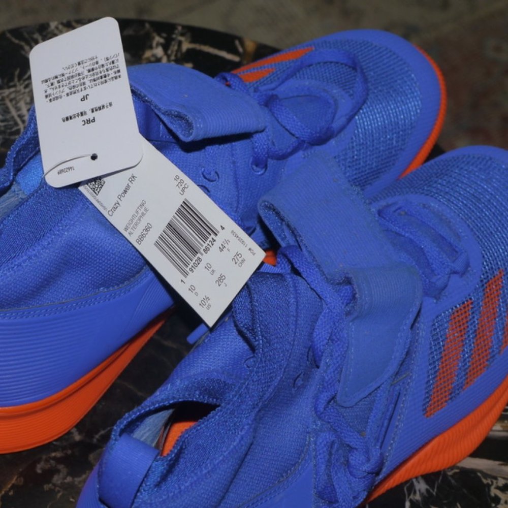 Adidas Crazy Power RK Weightlifting Shoes, Sz 10.5 - Picture 2 of 6